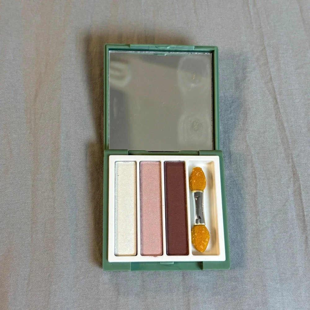Vintage Clinique High Impact Eye Shadow Trio Sugar Sugar & Rose Wine Duo
